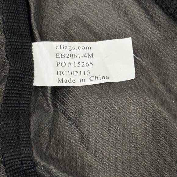 eBags Packing Cubes Set of 5 / 4 Large (3 Gray, 1 Turquoise), 1 Medium (Blue) - Picture 4 of 12